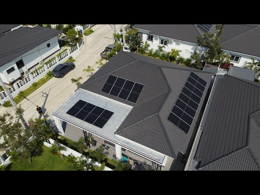 NCA Solar Aerial Photo